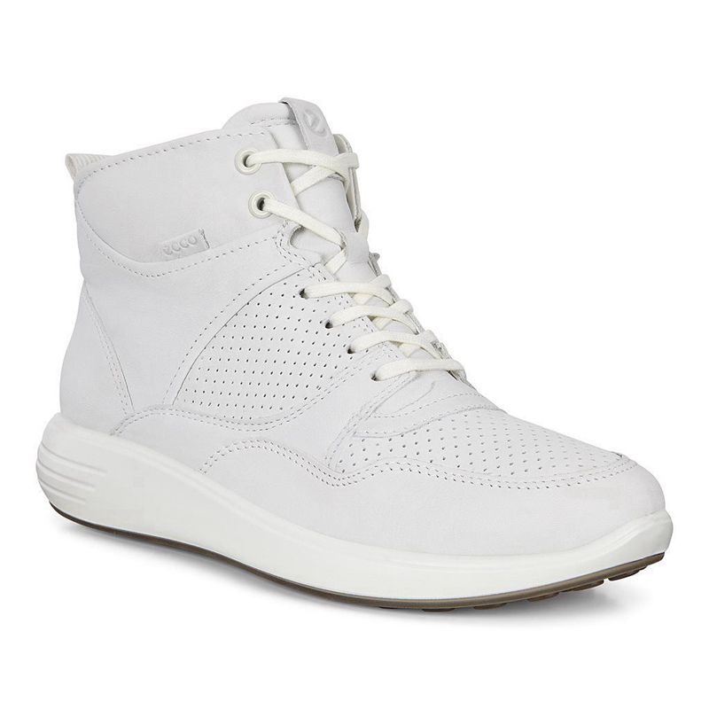 Sneakers Ecco Uomo Soft 7 Bianche | Articolo n.321789-04803